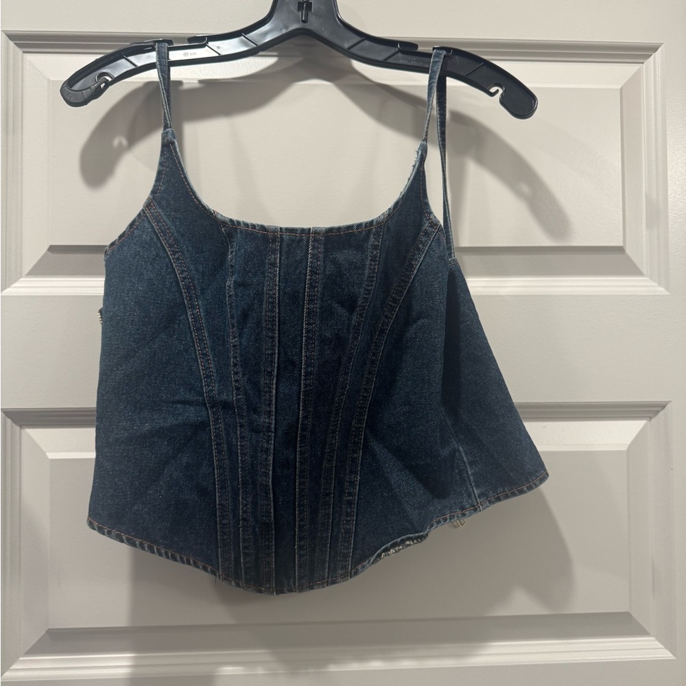 PacSun Dark Denim Camisole Top